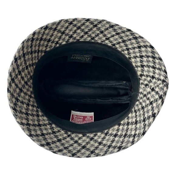 Harris Tweed 100% Wool Plaid Walking Hat Custom Tailored Made in Canada - Picture 2 of 7